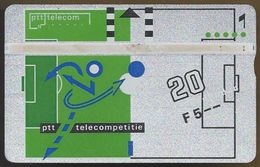 NL.- Telefoonkaart. 009B25083. Nederland. PTT Telecom  Telecompetitie. KNVB. 20 Eenheden. Voetbal. - Públicas