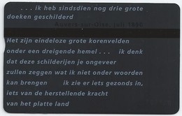 Telefoonkaart.- 004G32124. Nederland. PTT Telecom. 115 Eenheden. Vincent Van Gogh 1990. Auvers-sur-Oise, Juli 1890 - Publiques