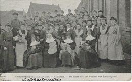 Hamme   -   Overstroming Van 12 Maart 1906   -   De Damen Van Het Komiteit Van Liefdadigheid, - Hamme