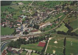 Flugaufnahme Uznach SG - Flugblid Gross - Uznach