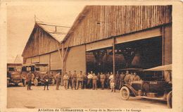 36-CHATEAUROUX- AVIATION, CAMP DE LA MARTINERIE- LE GARAGE - Chateauroux