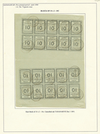 36 10c(n°9) Feuillet De 2 Panneaux De 10 TETE-BECHE Obl. TANANARIVE. Quelques Amincis Dans Les Bords De Feuilles (hors T - Sonstige & Ohne Zuordnung