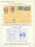 92 1926 TIMBRES Annulés TRIANGLE Sur Lettre De FRAFANGANA Pour OSLO(NORVEGE). Certificat BRUN. TB. - Autres & Non Classés