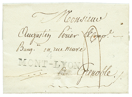 186 "MONT DAUPHIN" : 1812 4 MONT-LYON. TTB. - Sonstige & Ohne Zuordnung