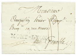 186 "MONT DAUPHIN" : 1812 4 MONT-LYON. TTB. - Autres & Non Classés