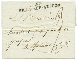 193 An 13 50 VILLE-SUR-AUJEON Sur Lettre Pour CHATILLON. Nom Révolutionnaire De CHATEAU VILLAIN. TTB. - Sonstige & Ohne Zuordnung