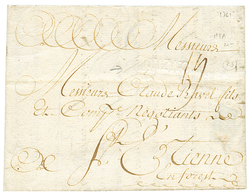 218 1761 JONZAC à Sec (LENAIN N°1a). Rare. Indice 23. TB. - Other & Unclassified