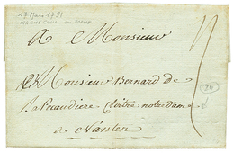 243 1791 MACHECOUL à Sec Sur Lettre Pour NANTES. Indice 24. Rare. B/TB. - Sonstige & Ohne Zuordnung