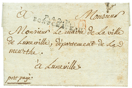 244 1815 P.42.P PONTCHATEAU Sur Lettre Pour LUNEVILLE. Indice 21. B/TB. - Andere & Zonder Classificatie