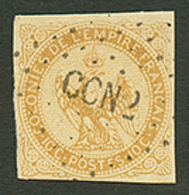 628 COLONIES GENERALES 10c AIGLE Obl. CCN2. Superbe. - Andere & Zonder Classificatie