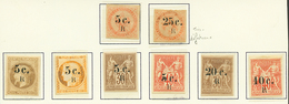 677 REUNION - Lot 8 Timbres Entre N°3 Et N°10. TB, B Ou Défauts. - Sonstige & Ohne Zuordnung