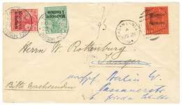 844 1904 MAROC Bureau Anglais 10c GIBRALTAR 10c Obl. CASABLANCA + MAROC Bureau Allemand 5c + 10c Obl. TANGER DEUTSCHE PO - Sonstige & Ohne Zuordnung