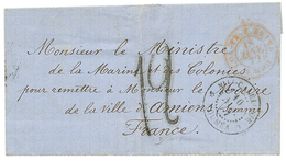 852 PRISONNIER Au PENITENCIER De L' ILE De NOU : 1872 NLLE CALEDONIE NOUMEA + Taxe 12 Sur Lettre Avec Texte "J. RINGARD  - Other & Unclassified