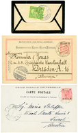 972 "RHODUS" : Lot 3 Nice Covers From RHODUS With 3 Different Types. Superb. - Oostenrijkse Levant