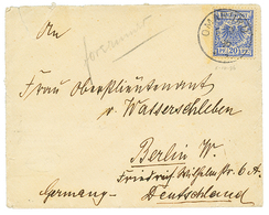 1077 "OMARURU - VORLAUFER" : 1896 GERMANY 20pf Canc. OMARURU On Envelope To BERLIN. Vf. - Deutsch-Südwestafrika