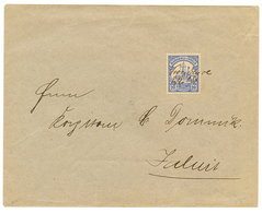 1116 "ATTOL POST" : 1908 20pf Pen Cancel On Envelope To JALUIT. Verso, JALUIT MARSHALL INSELN. Vvf. - Marshalleilanden