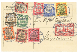 1128 1907 3pf To 1 MARK Canc. LOME TOGO On Card To GERMANY. Superb. - Sonstige & Ohne Zuordnung