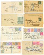 1273 GIBRALTAR : 1895/1905 Superb Lot Of 19 Covers. See Website. Vvf. - Other & Unclassified