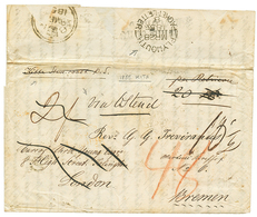 1279 "KITTA SLAVE COAST Via OSTEND To BREMEN" : 1855 Entire Letter From KITTA Forwarded Via LONDON & OSTEND (BELGIUM) To - Goudkust (...-1957)