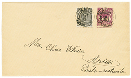 1325 SAMOA : 1899 2 1/2d+ 2 1/2d On 2 SHILLING 6p Canc. APIA On Envelope To APIA. Vvf. - Autres & Non Classés