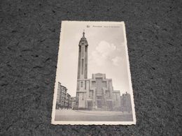 ANTIQUE POSTCARD BELGIUM  BRUSSELS MOLENBEEK EGLISE ST. JEAN BAPTISTE CIRCULATED 1955 - St-Jans-Molenbeek - Molenbeek-St-Jean