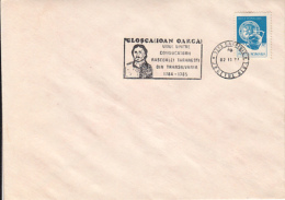 72537- HOREA, CLOSCA AND CRISAN TRANSSYLVANIAN PEASANTS UPRISING, SPECIAL POSTMARK ON COVER, POTTERY STAMP, 1984,ROMANIA - Cartas & Documentos