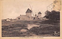 Ile De Noirmoutier 85 :  La Guérinière.  Les Moulins  (voir Scan) - Ile De Noirmoutier