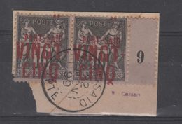Port -Saïd _ 1 Paire Avec Millésimes -n° 19( Sur Fragment) Rare (1899 ) Beau Cachet - Used Stamps