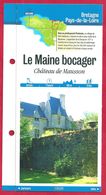 Fiches Randonnées Et Promenades, Le Maine Bocager, Château De Mausson, Mayenne (53), Région Pays De Loire - Sports