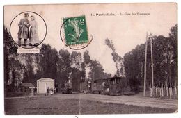 2243 - Pontvallain ( 72 ) - La Gare Des Tramways - Phototype J.Bouveret - N°14 - - Pontvallain