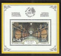South Africa RSA 1987 / Paarl Vinery / Stamp Exhibition / MNH / Bl 19 - Blokken & Velletjes