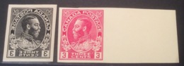 RPS CERT: Canada 1911 Admiral Issue: 2 Eckerlin Essays Of 1928, XF (*) (essai - Unused Stamps