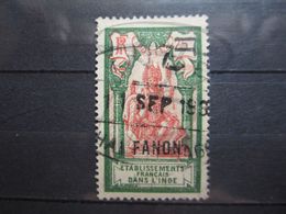 VEND BEAU TIMBRE D ' INDE N° 83 , CACHET " CHANDERNAGORE " !!! - Used Stamps