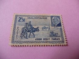 TIMBRE   MAURITANIE      N  124    COTE  1,70  EUROS    OBLITÉRÉ - Gebruikt