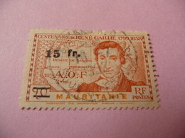 TIMBRE   MAURITANIE      N  137    COTE  2,00  EUROS    OBLITÉRÉ - Used Stamps
