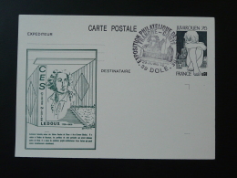 39 Jura Dole Nicolas Ledoux Salines Royales Sel Salt (ex 1) Entier Postal Juva Rouen Stationery Card - Cartes Postales Repiquages (avant 1995)