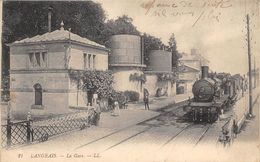 37-LANGEAIS- LA GARE - Langeais