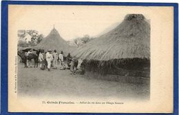 CPA Guinée Type Ethnic Afrique Noire Non Circulé - Guinée Française