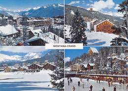 SUISSE,HELVETIA,SWISS,SWITZERLAND,SVIZZERA,SCHWEIZ,MONTANA CRANS,PATINOIRE - Sonstige & Ohne Zuordnung