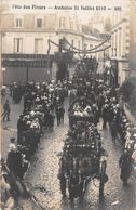 37-AMBOISE- CARTE-PHOTO- FÊTES DES FLEURS 31 JUILLET 1910 - Amboise