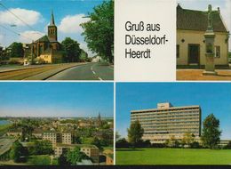 MBK Gruß Aus Düsseldorf-Heerdt, NEU, Kunstverlag Storms, Nr. 15.685, Dominikus-Krankenhaus, Nikolaus-Knopp-Platz U.a. - Duesseldorf