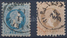 O Magyar Posta Romániában 1867 10sld és 15sld - Altri & Non Classificati