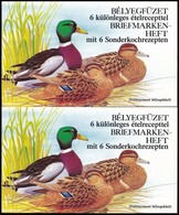 ** 1989 2 Db Récék (felülnyomott) Bélyegfüzet Magyar - Német Nyelven (min. 10.000) - Other & Unclassified