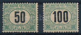 * 1905 Portó 'A' 50f (törés), 100f (14.000) - Other & Unclassified