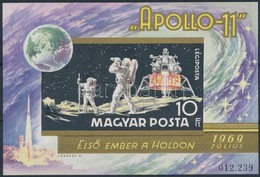 ** 1969 Apollo 11 Vágott Blokk (6.000) - Andere & Zonder Classificatie