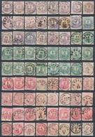 O 158 Db Színesszámú Krajcárosból álló Bélyegzés Gy?jtemény, Szép Min?ség! / 158 Stamps With Nice Cancellations - Other & Unclassified