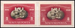 ** 1950 2 Db UPU Fogazott Bélyeg (16.000) - Other & Unclassified