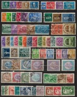 ** * O 1921-1955 80 Db Sor, Közte Eltolódások, Lemezhibák, érdekességek 3 Db Nagyalakú Berakólapon (42.000) - Other & Unclassified