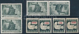 ** * 1945-1946 Újjáépítés + Billiós , Ismétl?d? Lemezhibák, A Szobor Alatt Színes Folt, A Billiós értékein Az 'Y' és Az  - Other & Unclassified