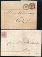 ** * O Régi Német összeállítás, Benne Két Futott Levél El?d államokból 1871-b?l, Francia Zóna Jobb értékei + 2 Db Amerik - Other & Unclassified